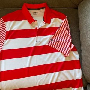 Nike polo dry fit shirt